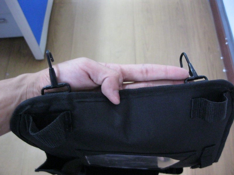 EXPLORER LB1 Police Style Hanging Closet Door Organizer 11" x 52"-Locker Org, Black